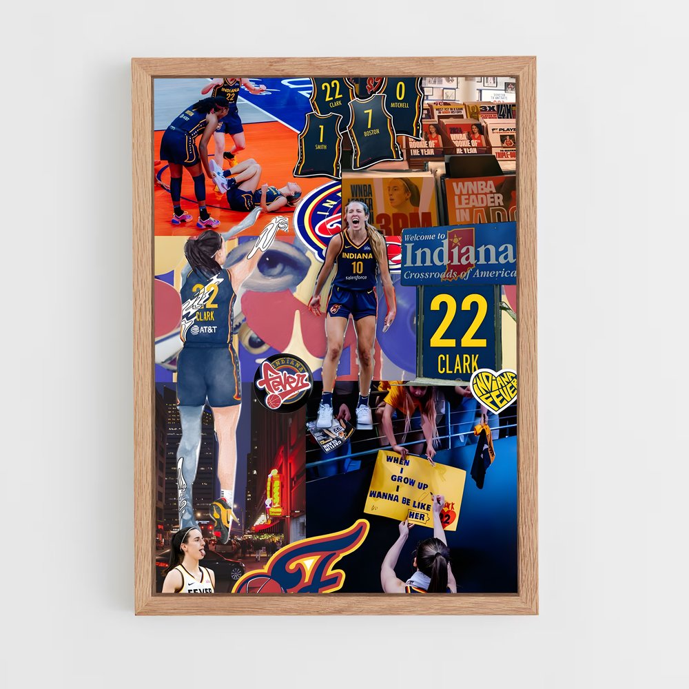 Poster Hoops Mania – affiche Basketball (vue 4)